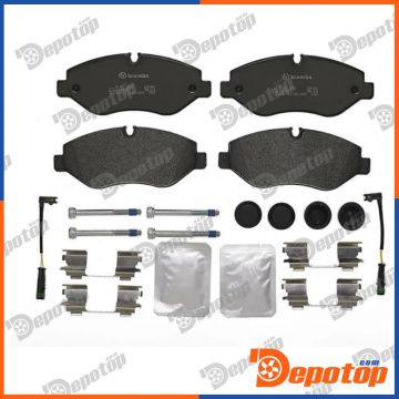 Jeu de plaquettes de frein avant pour MERCEDES | BREMBO P 50 085